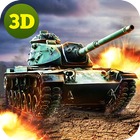 Metal Tank Force Combatant Battle 3D icône