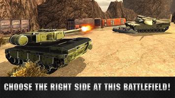 Metal Tank Force Combatant Battle 3D capture d'écran 1