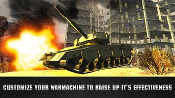 Metal Tank Force Combatant Battle 3D capture d'écran 2