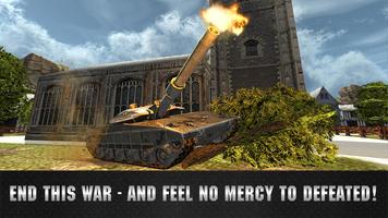 Metal Tank Force Combatant Battle 3D capture d'écran 3