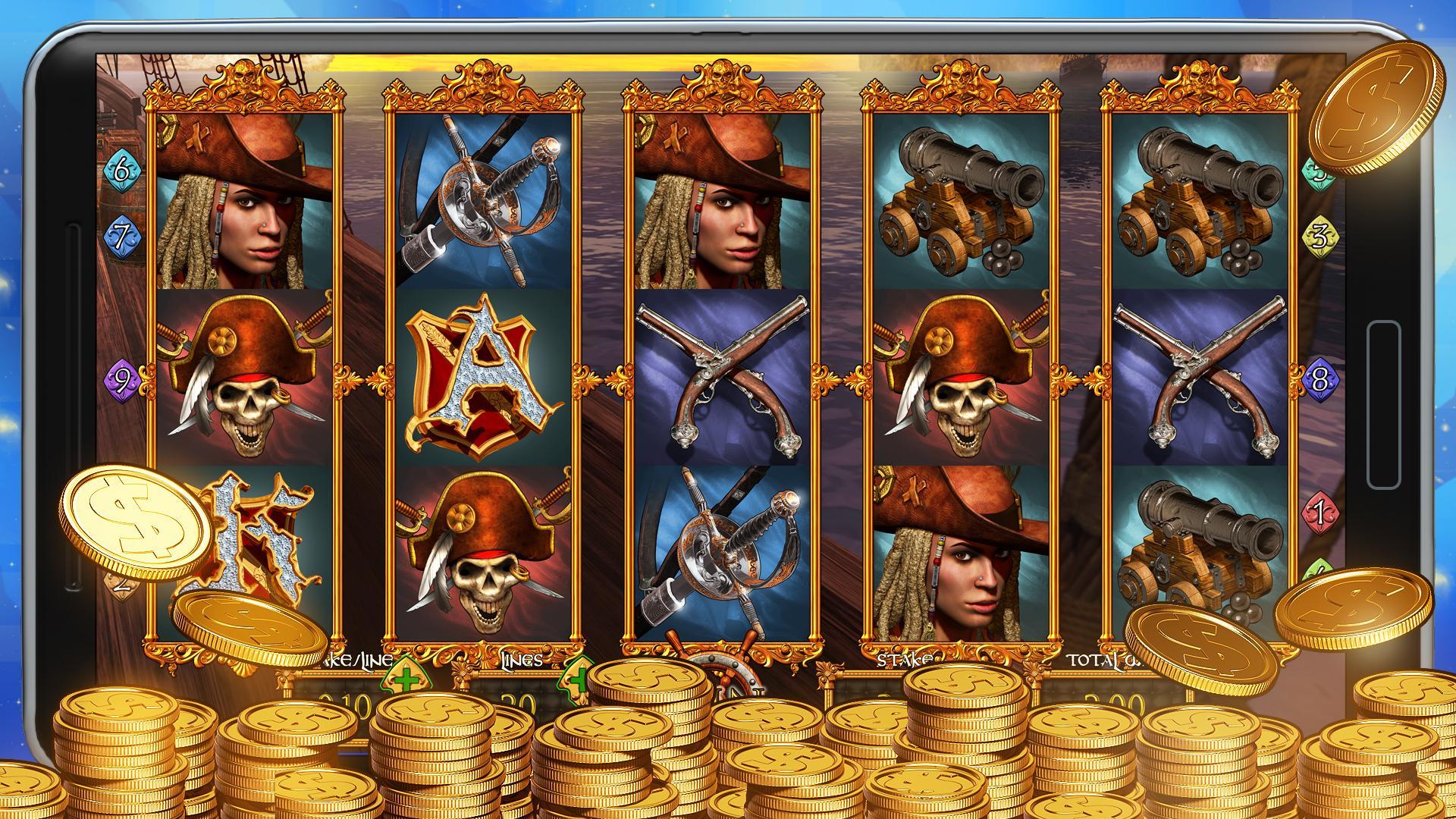 игровой автомат про пирата