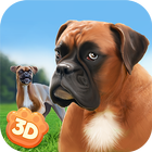 Boxer City Dog Simulator 3D biểu tượng
