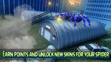 Giant Spider City Attack Simulator 3D ảnh chụp màn hình 2