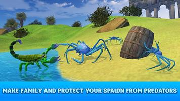 King Crab Simulator - Wild Animal Survival Game تصوير الشاشة 1