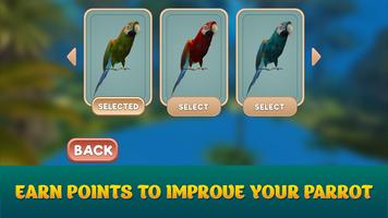 Wild Parrot Sim 3D: Jungle Bird Fly Game capture d'écran 3