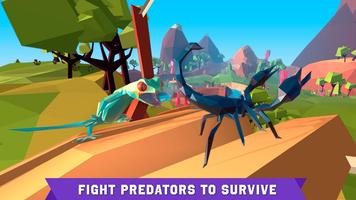 Iguana Lizard Survival Simulator 3D تصوير الشاشة 2