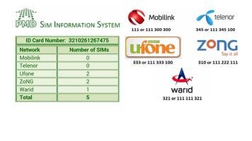 SIM Information Pakistan Ekran Görüntüsü 2