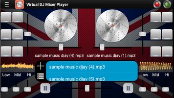 Virtual DJ Mixer постер