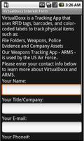 VirtualDoxx Interest Form Affiche