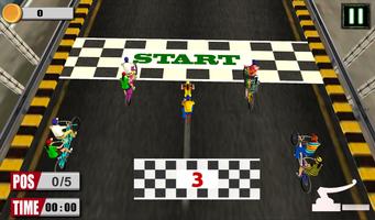 3D bicycle racing screenshot 1