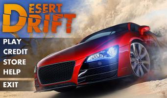 car drift desert poster