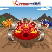 Corrida de carros de combate imagem de tela 3