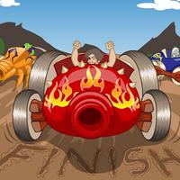 Corrida de carros de combate imagem de tela 2