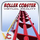 VR roller coaster icône