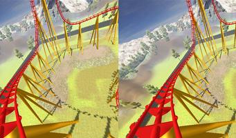 VR roller coaster syot layar 1