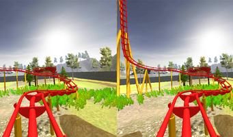 VR roller coaster syot layar 2