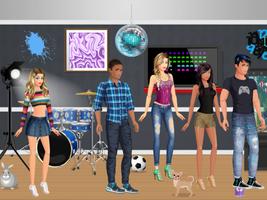 3 Schermata DRESS UP STAR™ 👗 Cool Fun Makeup Games for Girls