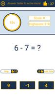 Math Quiz Games capture d'écran 1