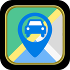 GPS Car stationnement icône
