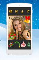 Christmas Stickers for Santa selfies ภาพหน้าจอ 1
