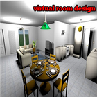 virtual room design 아이콘