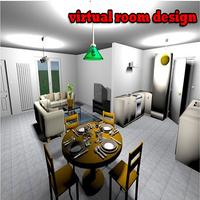 дизайн виртуальной комнаты постер