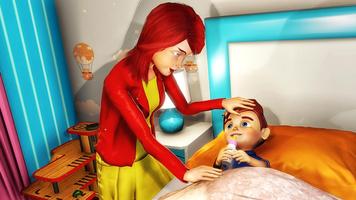 Virtual New Born Babysitter Life : Daycare Games Affiche