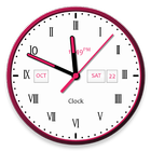 Roman clock widget icône