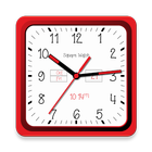 Square clock widget 图标