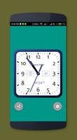 Square clock widget 스크린샷 2