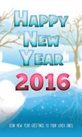 Happy New Year 2016 poster