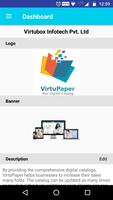 Virtupaper - Business Admin to manage company App capture d'écran 1