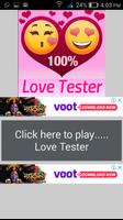 Love Tester   unique Love calculator Affiche