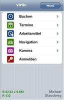 VIRTIC Mobile Zeiterfassung Affiche