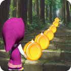 Cute Masha Jungle Dash icono