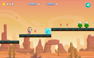 Cute Masha Jungle Dash captura de pantalla 2