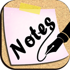 Text notes - color note icône