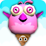 Poopy Bird: Poop and Run
