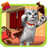Cute Kitty Cat - 3D Simulator icon