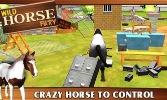 जंगली घोड़ा रोष - 3 डी का खेल स्क्रीनशॉट 3