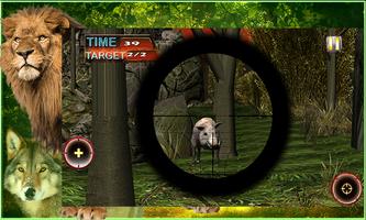 Hewan Sniper Menembak 3D screenshot 3