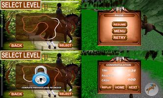 Salto cavalo árabe imagem de tela 1