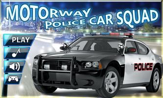Motorway Police Car Squad Affiche