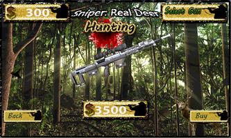 Le Sniper: cerf réel Chasse capture d'écran 3