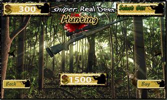 Le Sniper: cerf réel Chasse capture d'écran 2