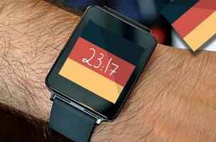 Флаг Германии Часы Watch Face скриншот 1