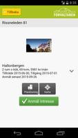 Förvaltaren Sök bostad تصوير الشاشة 1