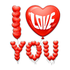 Free Valentine's Sticker Pack4 آئیکن