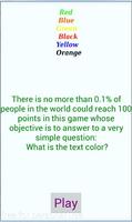 What's text color? Affiche