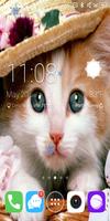 Cute Cat Live Wallpaper syot layar 1